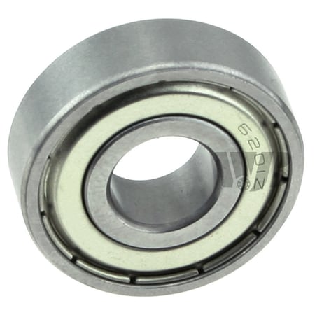Wjb Conrad Type Single Row 2-Shield Bearing, Rb6201-Zz RB6201-ZZ